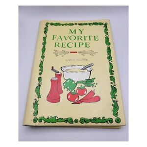 Vintage 1960's Deadstock Recipe Keeper